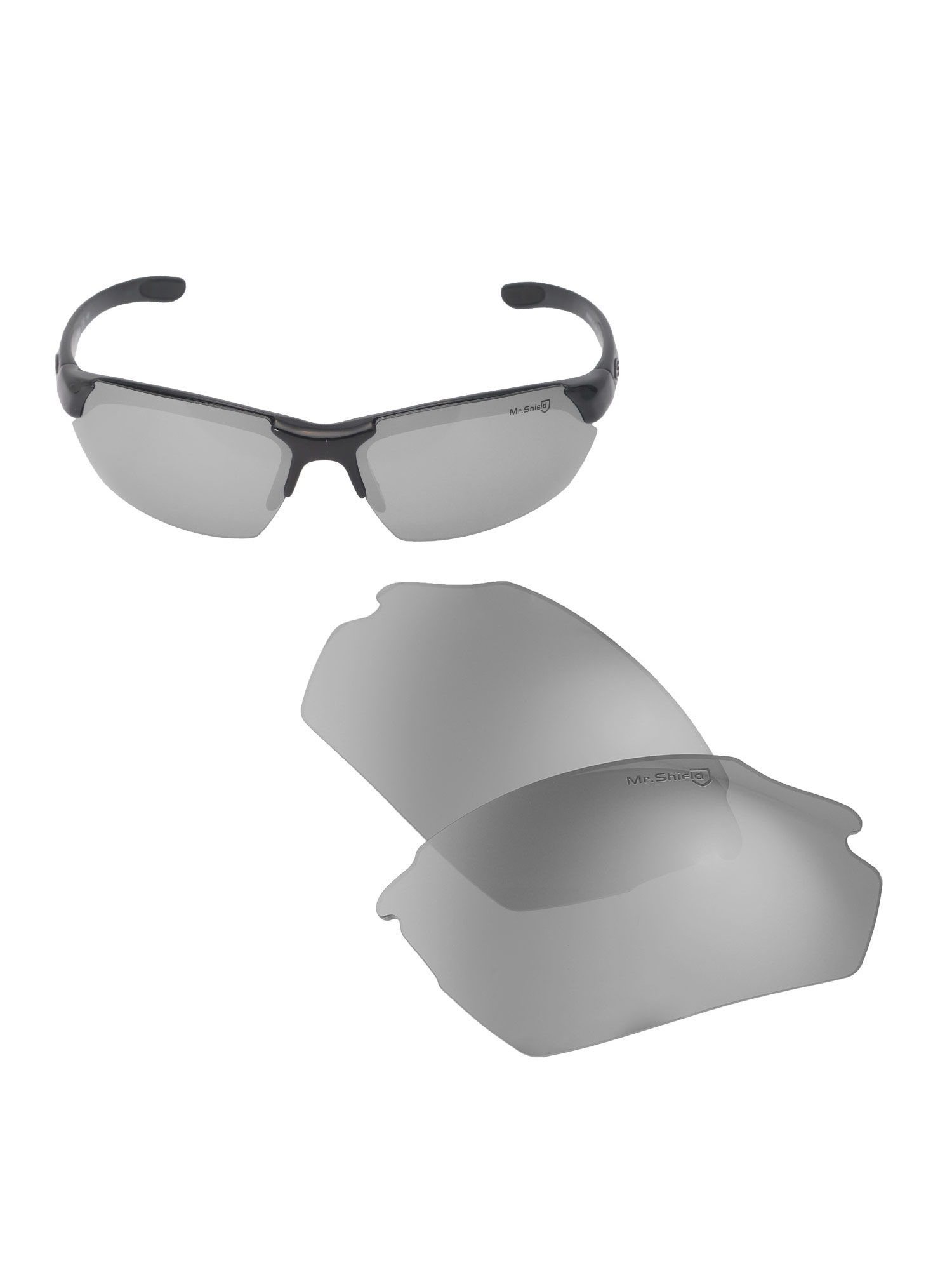 Walleva Titanium Mr. Shield Polarized 