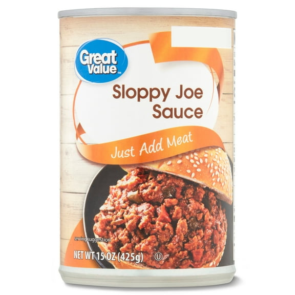 Great Value Sloppy Joe Sauce, 15 oz