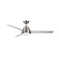 thumbnail image 2 of CF370BS-Emerson Fans-Geode - 52 Inch 3 Blade Ceiling Fan with Light Kit  Brushed Steel Finish with, 2 of 5