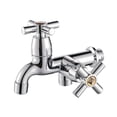 thumbnail image 3 of Grifo de grifo,Grifo de agua de pared Grifo G1/2,Lavandería Baño Lavadora Bañera Grifo,Grifos para fregadero de balcón Grifo para jardín Grifo de agua fría individual,Grifo de cocina para, 3 of 8