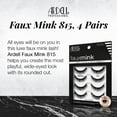 thumbnail image 2 of Faux Mink Lashes 815, Ultra-Soft, Natural Look False Eyelashes, Reusable Strip Lashes, 4 Pairs, 1 Pack, 2 of 7