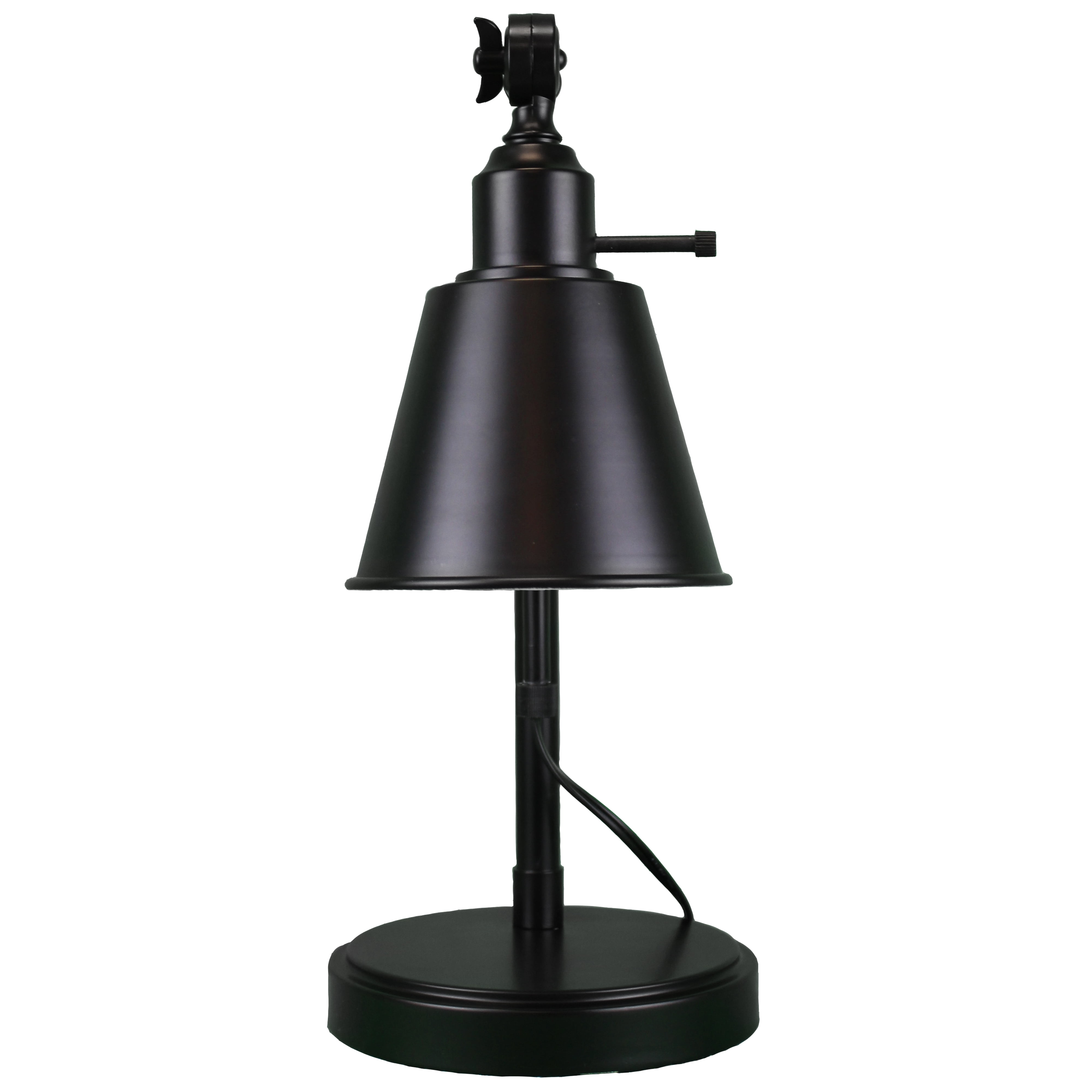 Better Homes & Gardens Adjustable Metal Desk Lamp, Black 