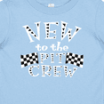 thumbnail image 4 of Inktastic New to the Pit Crew Racing Flags Boys or Girls Baby T-Shirt, 4 of 5
