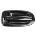 thumbnail image 2 of TRQ Door Handles Outside Smooth Black Front Pair Set for GM DHA30327, 2 of 5