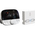 thumbnail image 1 of Tuya WiFi Smart Programmable Thermostat WLAN Heating Thermostat WiFi Radiator with Receiver Voice/Remote Control Smart Life App, 1 of 5