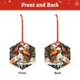 thumbnail image 2 of Cauagu Cartoon Scottish Duck Pattern Acrylic Christmas Pendant,1-Pack Christmas Ornaments Xmas Tree Decor Christmas Décor with Ribbon Cute Tree Hanging for Party Favors-Hexagon, 2 of 7