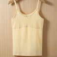 thumbnail image 2 of Teen Girls Camisole Solid Color Cotton Undershirt Tanks (Beige 10), 2 of 3