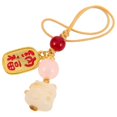 thumbnail image 2 of Bodhi Charcoal Cat Paw Phone Chain for Women Multi Functional Keychain Pendant Bringing Wealth, 2 of 5