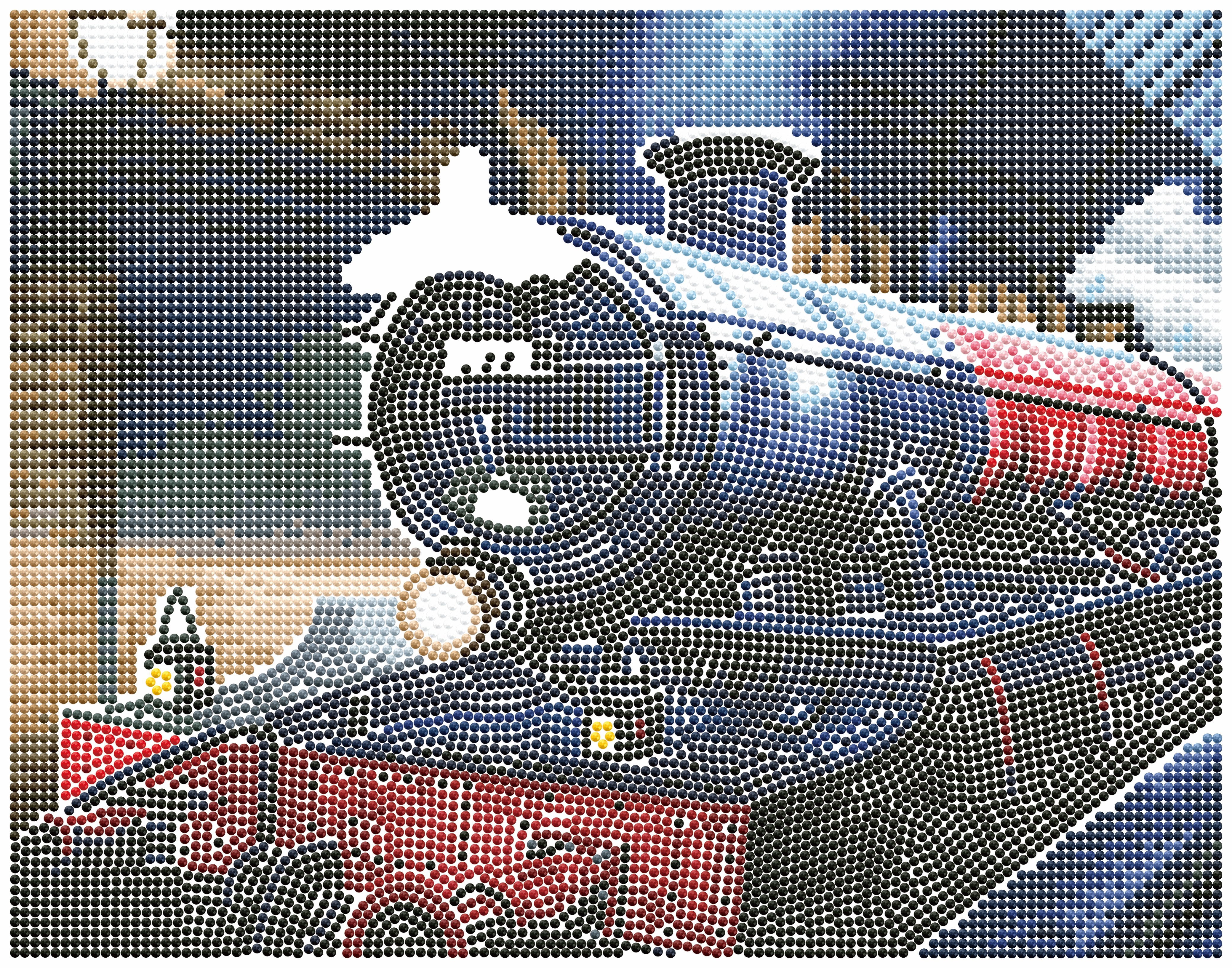 DIAMOND DOTZ® Harry Potter Hogwarts Express Special Edition Diamond Painting Kit