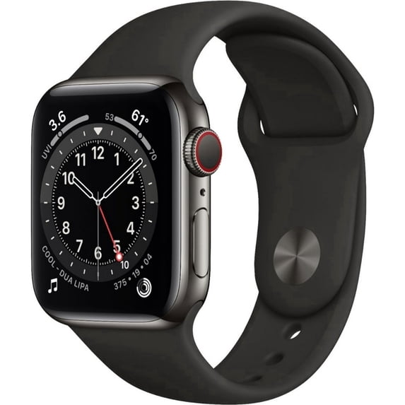 Restored Apple Watch Series 6 40MM (GPS + Cellular) Stainless Steel Case (Refurbished)