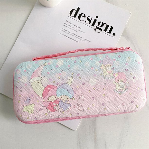 Sanrio Hello Kitty My Melody Kuromi Nintendo Switch bolsa de almacenamiento Lite funda protectora Ns Kits de consola de juegos portátil regalo de amigo Fivean unisex