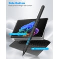 thumbnail image 5 of MoKo Microsoft Stylus Pen,Surface Pen for Microsoft Surface Pro 12/11/10/9/8/X/7+/6/5/4/Go 4/3/2/1/Laptop/Studio/Book,Magnetic Adsorption, Palm Rejection Stylus Pen, 5 of 8