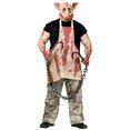 thumbnail image 1 of Funworld Pork Grinder Adult Pig Costume Tan One Size, 1 of 1
