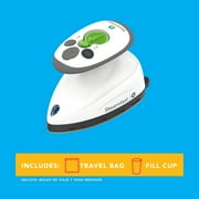 Steamfast i3 Travel Steam Iron for Clothes, Nonstick Soleplate, Compact and Portable, 375W, White