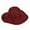 Wine Red, variant on MANHUJI Paris Hat Boinas Para Mujer Fashion Women Ladies Floppy Wide Brim Wool Felt Bowler Beach Hat Sun Cap Summer Beret Hat Men （Red,One Size)