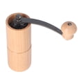 thumbnail image 1 of Manual Coffee Grinder Adjustable Detachable Beech Wood Stainless Steel Core Portable Hand Coffee Bean Mill Grinder, 1 of 9