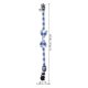 thumbnail image 2 of Cat Collar Bowtie Adjustable Size for Cats Blue Polyester Bell Sound Tracking 1Set, 2 of 4