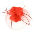 thumbnail image 3 of TRUBKH Tea Party Hats for Women Fascinator for Women Tea Party Fascinators for Women Hats for Tea Party Tea Party Hats Fascinator Hat Fascinators for Women Red One Size, 3 of 3
