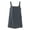 Dark Gray, variant on HBBIKVI Square Neck Mini Dress for Women Summer Sleeveless Shift Dress with Two Front Patch Pockets and Relaxed Silhouette for Everyday Casual Vacation Style