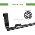 thumbnail image 2 of 9" Over The Cabinet Towel Bar, Hand Towel and Washcloth Rack for Bathroom and Kitchen, 2 Pack, 2 of 8