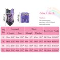 thumbnail image 6 of Kids Girls Dance Gymnastics Leotard Unitards 3 Piece Sleeveless Sparkly Biketards Set Activewear Athletic Tumbling Practice Bodysuits Outfits with Shorts Hair Scrunchie, 6 of 6