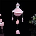 thumbnail image 1 of Cute Cartoon Astronaut Wind Chimes Hanging Decor Spaceman Ornament Windchime for kids children room Indoor/ Outdoor Car Hallway Decoration Birthday Gifts Rosa Soledad Campanas de viento, 1 of 8