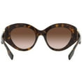 thumbnail image 5 of Burberry 0BE4361F 300213 Women's Dark Havana Cat Eye Sunglasses, 5 of 5