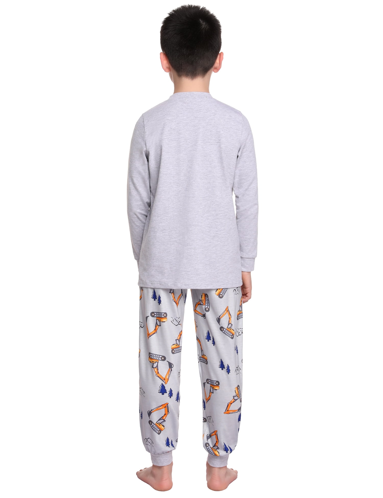 Uniexcosm Kids Long Sleeve Velvet Pajamas Sets for Girls Boys Velour PJs  Sleepwear S-XXL