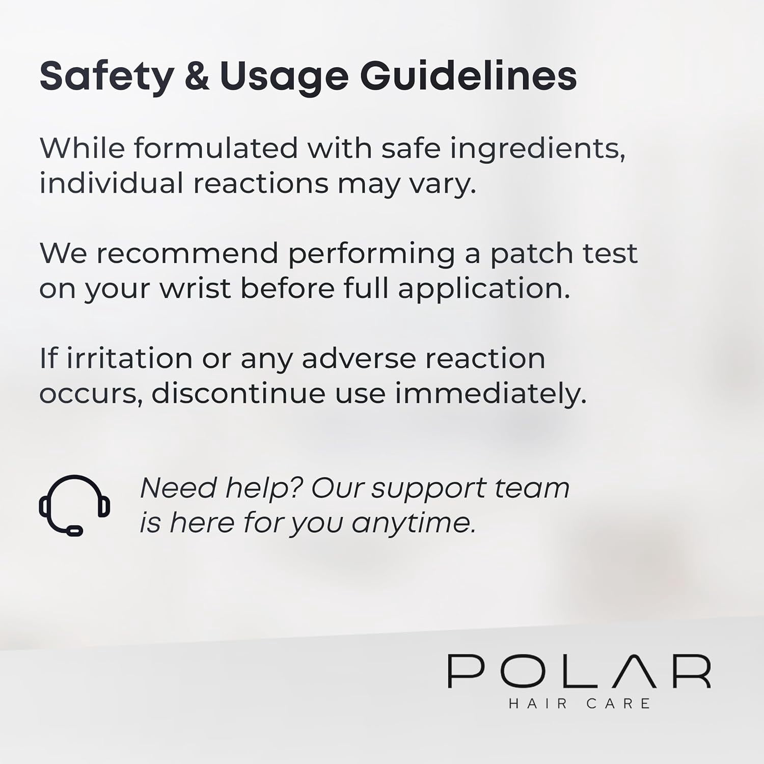Polar Haircare - Jet Black Hair Dye for Gray Hair Natural Hair Dye Kit - 6.76 fl oz