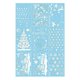 thumbnail image 2 of Christmas Window Stickers 244pcs Christmas Window Stickers Christmas Scene PVC Snowflake Reindeer Removable Window Stickers for Christmas Decorations, 2 of 5