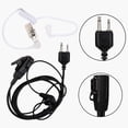thumbnail image 4 of Matsuzay Earpiece Radio Headset Wearable Headphone Microphone Security Earbuds Guard Replacement Earphone for IC-12A Type3, 4 of 6
