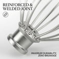 thumbnail image 4 of K45WW Wire Whip Attachment for KitchenAid Tilt-Head Stand Mixer Stainless Steel Whisk Dishwasher Safe, 4 of 8