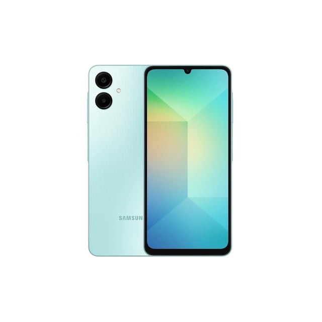 Smartphone SAMSUNG Galaxy A06 de 64 GB, 4 GB, 6.7 pulgadas, 50 MP, cámara doble