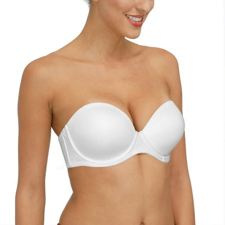 

Women s Strapless Backless Clear Back Straps Full Figure Coverage Minimizer Convertible Bras for Wedding Plus Size