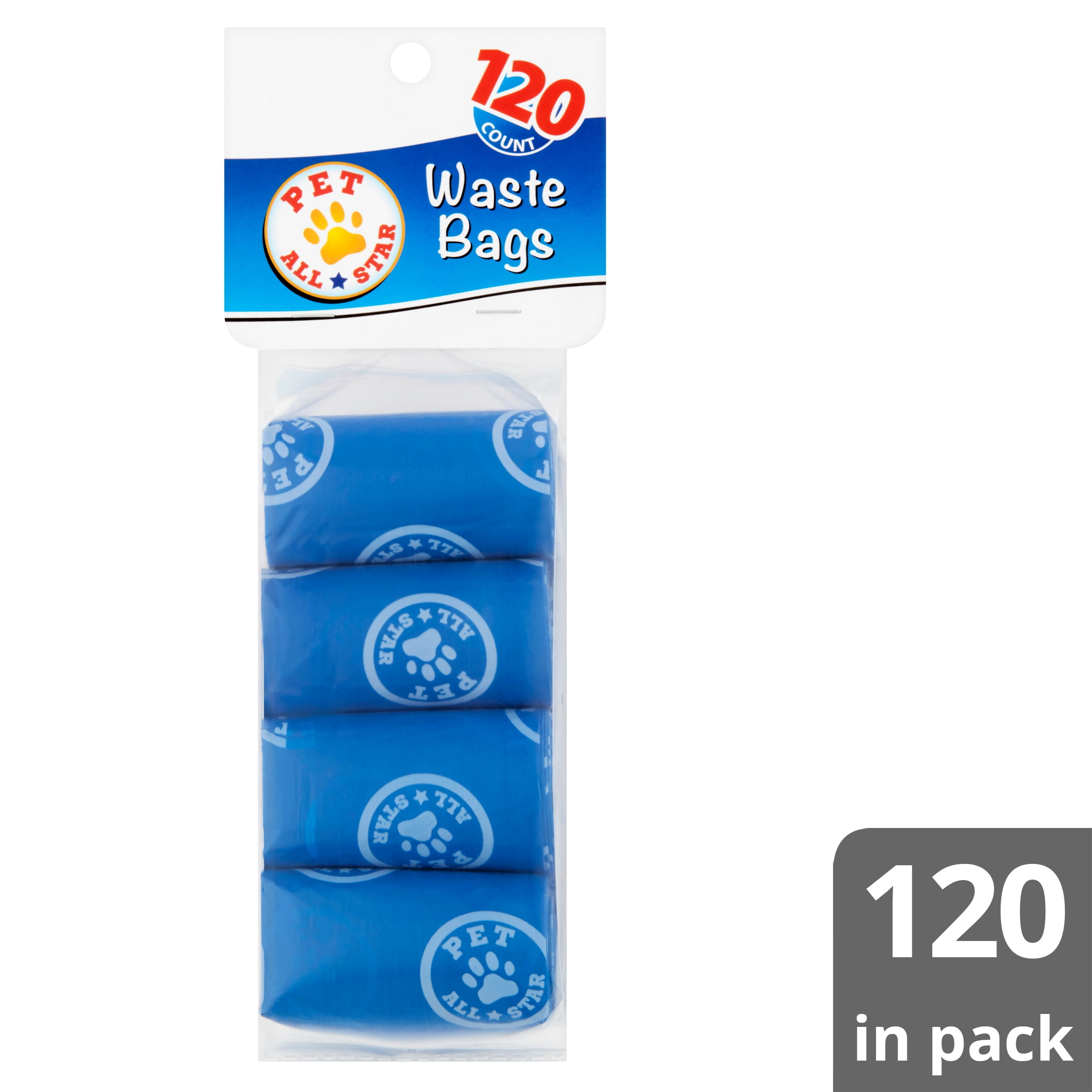 Pet All Star Waste Bags, 120 count 