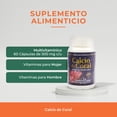 thumbnail image 2 of Suplemento Calcio de Coral Vitamina 60 Cápsula de 500mg c/u, 2 of 6