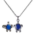 thumbnail image 2 of Collar de cambio de color Salvador Tortuga Acero Inoxidable, 2 of 10