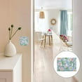 thumbnail image 7 of Yayeee Toggle Light Switch Wall Plate 2-Gang 4.56"x4.48" Decorative Outlet Cover, Blue Floral, 7 of 7