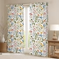 thumbnail image 2 of Castle Fairy Chic Floral Flowers Curtains Pack of 2 (42x84 Each) for Female Men Women,Botanical Plants Curtains Blackout,Spring Garden Bedroom Curtains,Luxury Bedroom Decor, 2 of 6