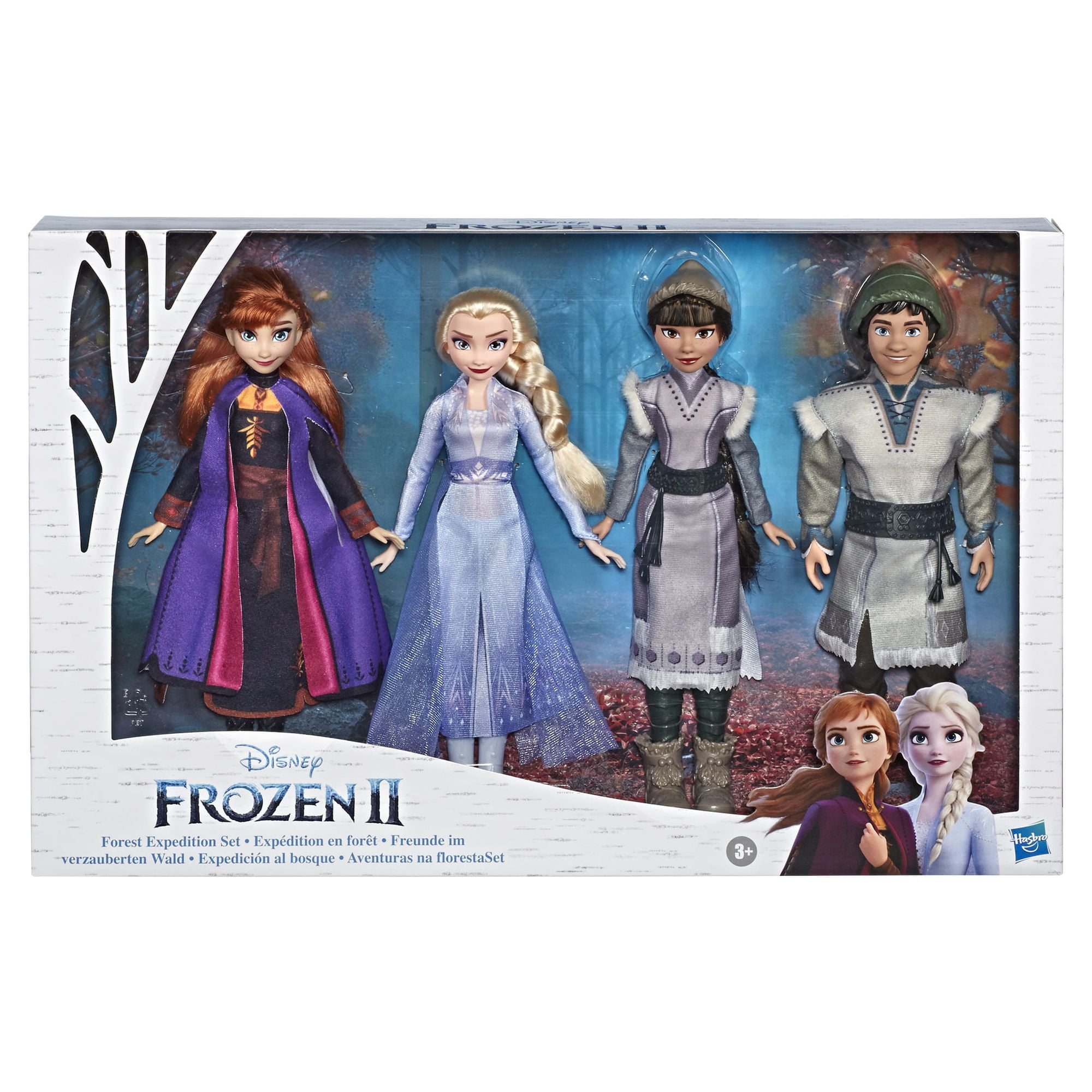Hasbro Disney Frozen II: Anna, Elsa Spirits of Nature Set (F1845)