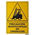 thumbnail image 1 of Letrero Precaucion Montacargas SURTEK Proteccion Civil 1 Pza, 1 of 2