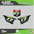 thumbnail image 3 of Kalair GFX Graphics Kit for Kawasaki KX85 (2014-2021) Axis Series, 3 of 5