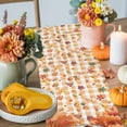 thumbnail image 4 of Thanksgiving Pumpkin Table Runner, Autumn Thanksgiving Kitchen Dining Table Decoration for Home Party Decor 13x72 Inches, 4 of 9