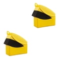 thumbnail image 2 of Riwesomey Ruedas de cepillo para neumáticos automotrices, eliminación de polvo y desechos, herramienta de Universal para motocicleta y bicicleta Amarillo 2piezas Riwesomey CBP295004, 2 of 6