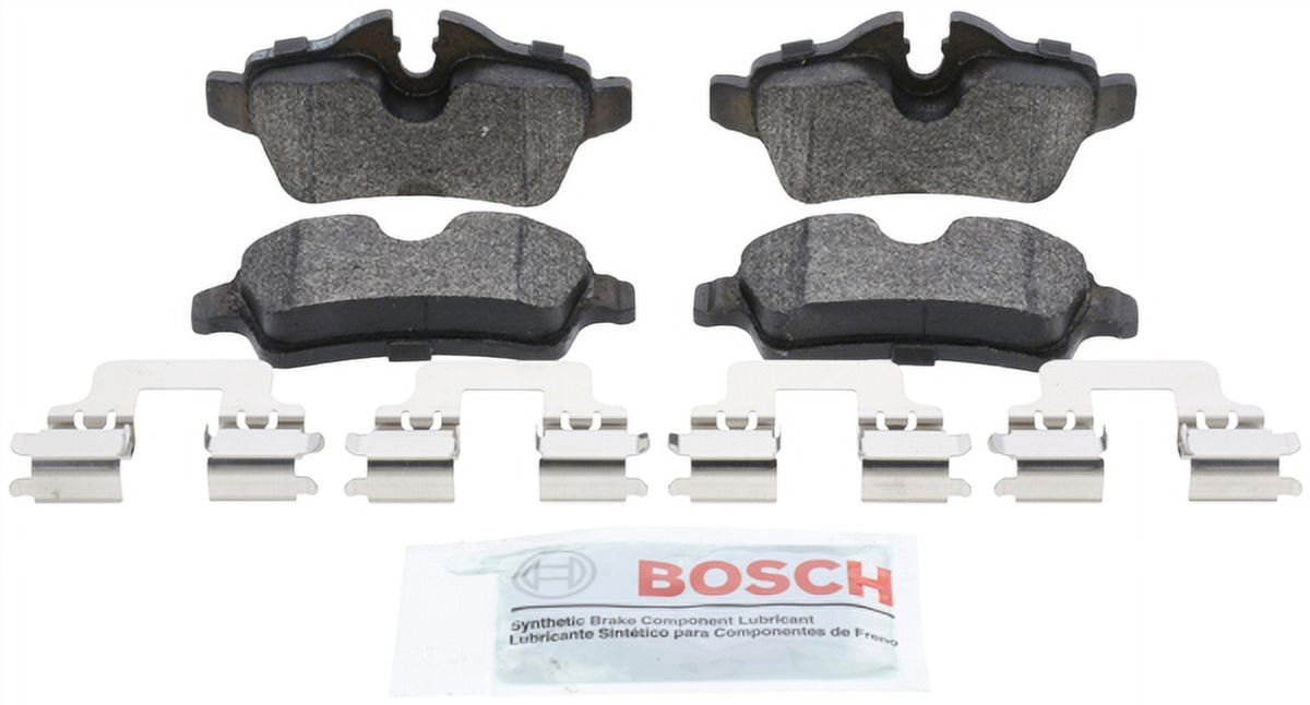 Bosch BE1309H Bosch Blue Semi-Metallic Brake Pads with Hardware