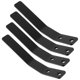 thumbnail image 1 of CRAFTHROU 4Ud De Pared Negro En Metal Para Colgar Ropa Accesorios Con Estilo Rústico, 1 of 6