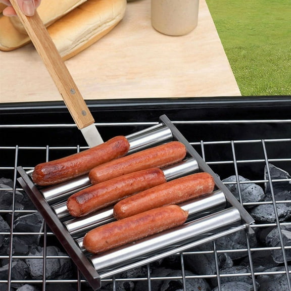 KAKOWELY Hot Dog Grill Roller in Multi for Outdoor Enthusiasts 1 Set