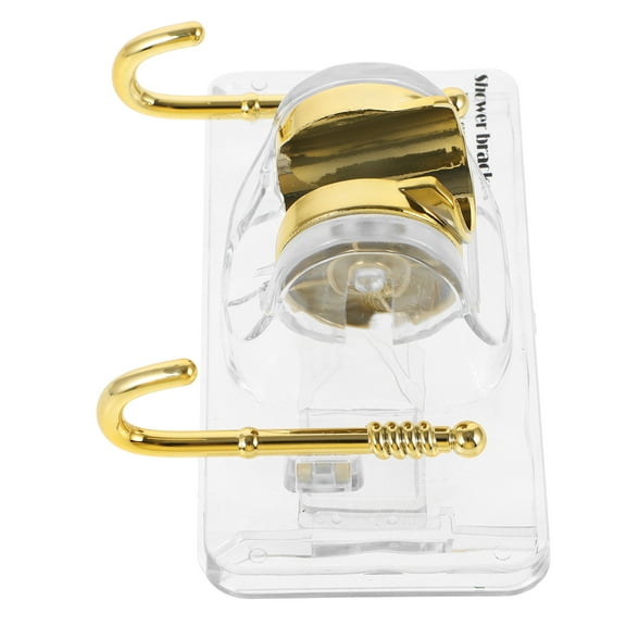 Bathroom Shower Head Holder Adhesive Hand Held Shower Head Holder Shower Sprayer Holder with Hooks