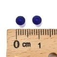 thumbnail image 5 of Crystal Beads Czech Crystal Bicone(451 69 302 Rondelle) 30240 840 Cobalt Blue Matt 4mm Hole: 0.8mm, 5 of 5