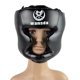 thumbnail image 1 of EeaseMX Casco de boxeo cerrado, protector de cabeza para Muay Thai, protección para la cabeza para combate libre de Taekwondo (negro), 1 of 6